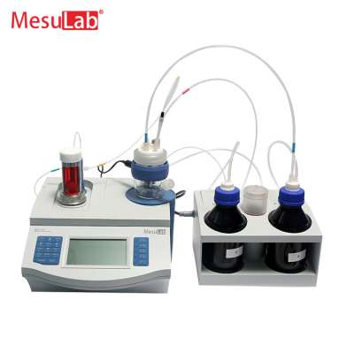 Hot sales cheap cost karl fischer volumetric solid liquid water content titrator price automatic karl fischer titrator price